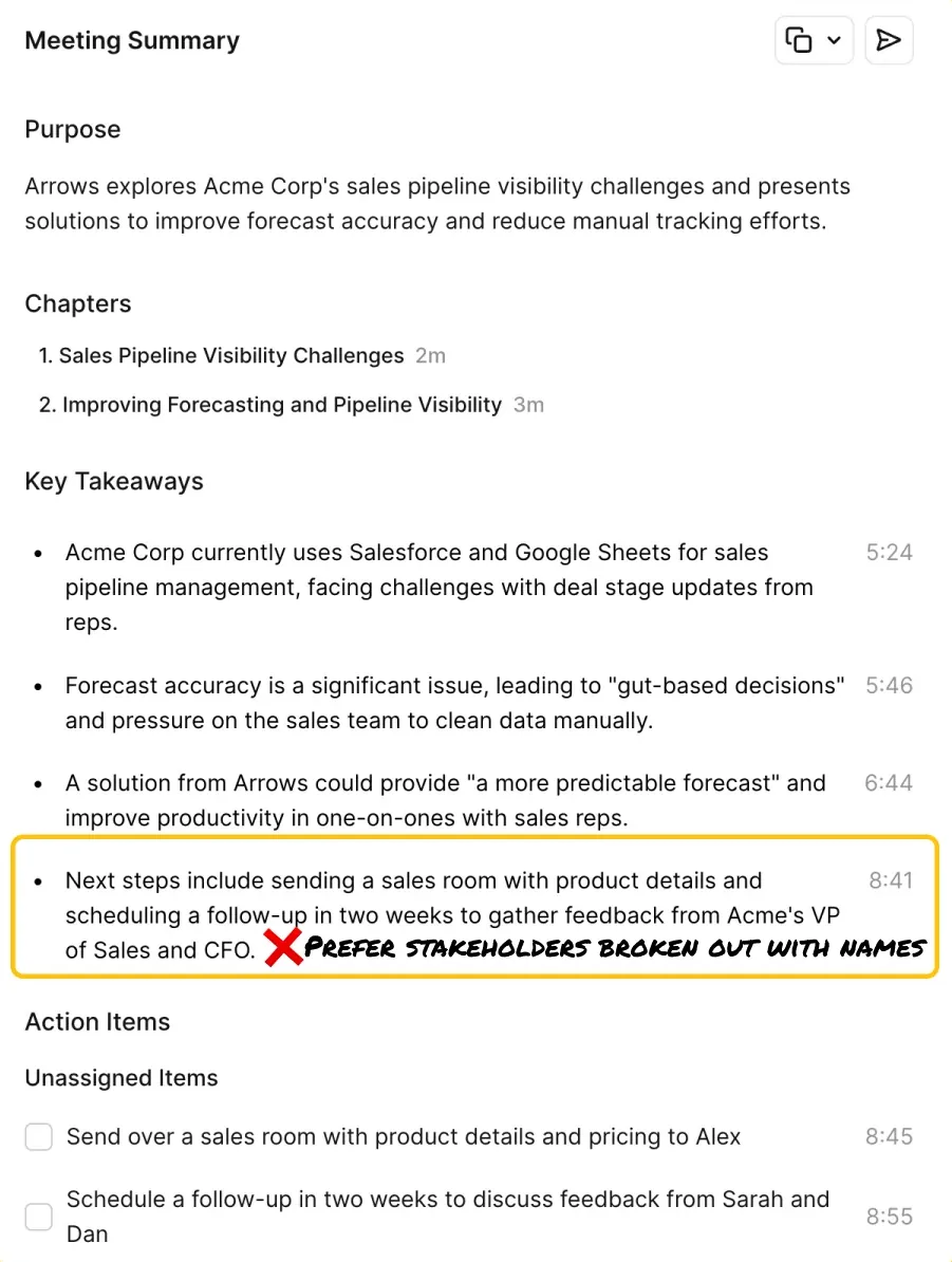 Full notes from Grain
