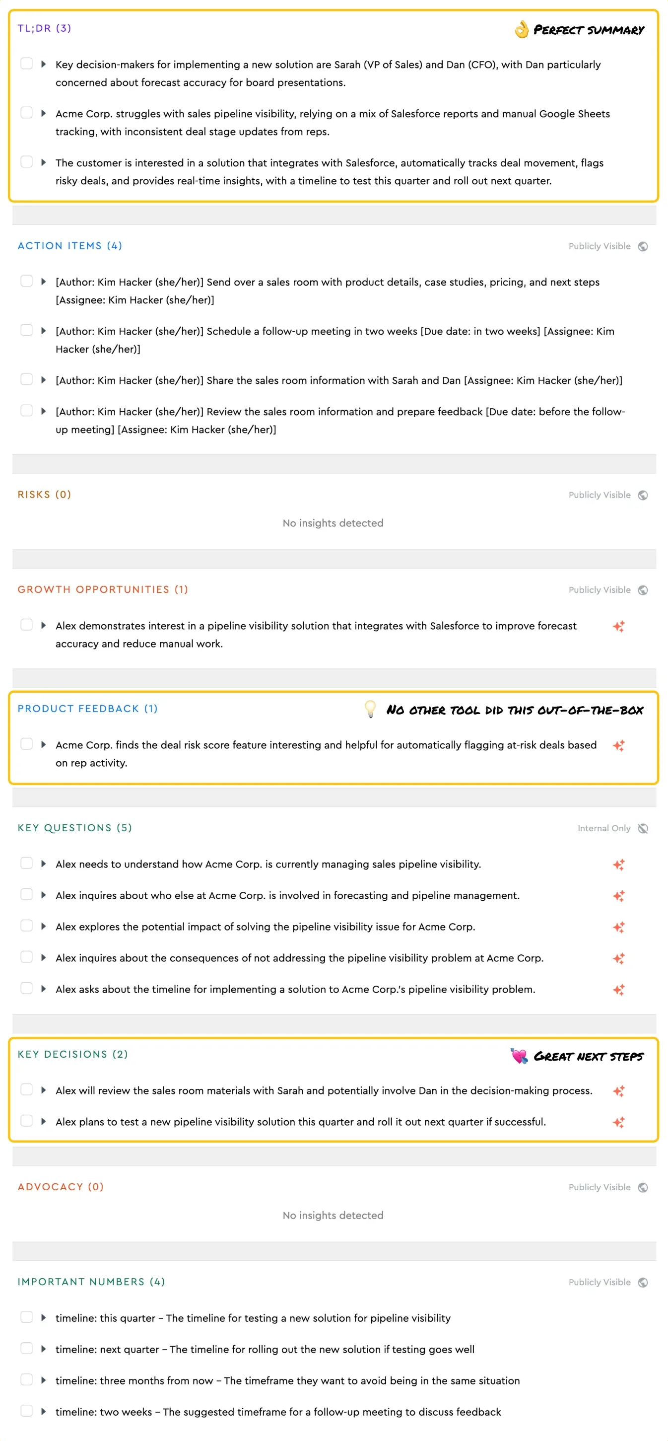 Full notes from Update.ai