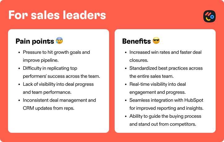 arrows for sales leaders